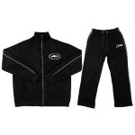 Corteiz Reißverschluss Schwarz Tracksuit